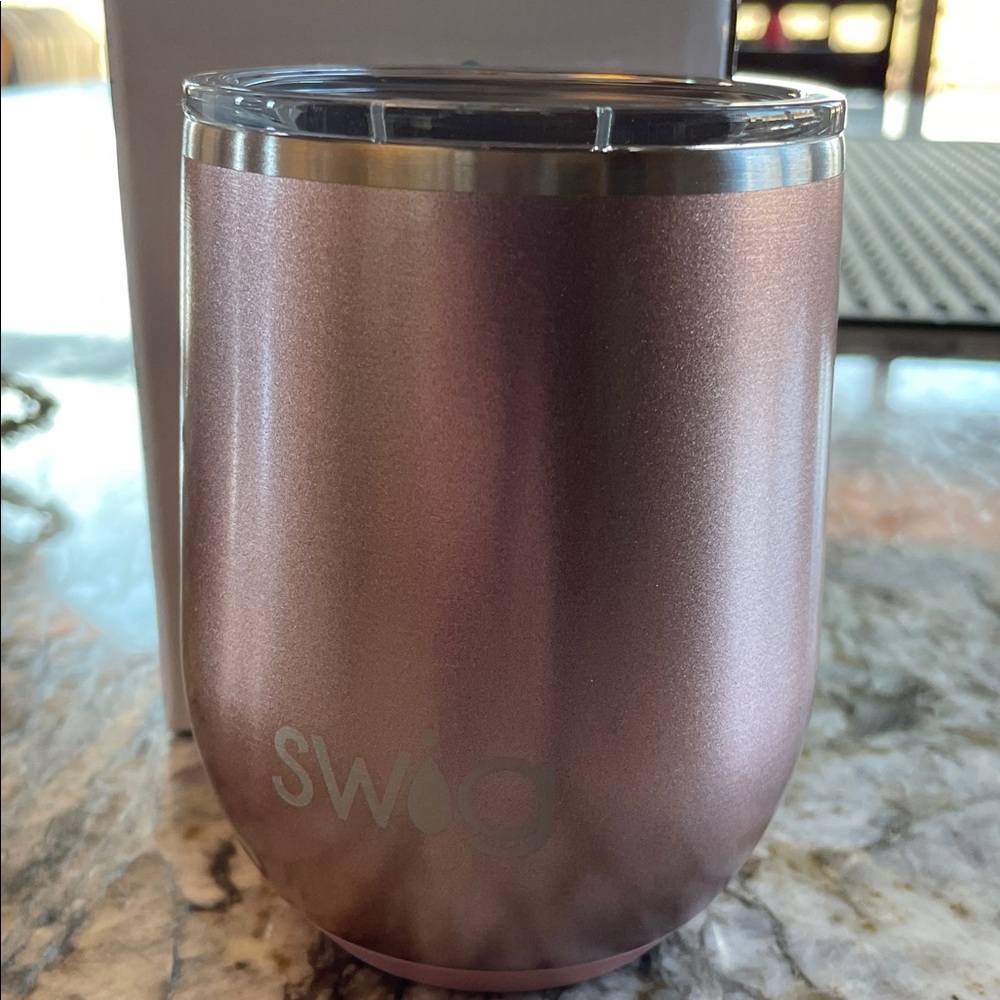 Swig Rose Gold Wine Tumbler